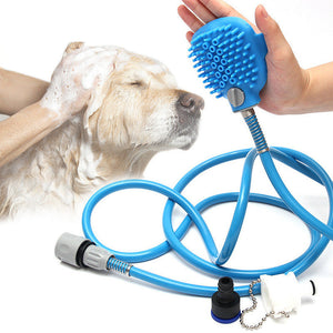 Revitalize Your Pet's Bath Time with the Outdoor Shower Bath Brush Dog