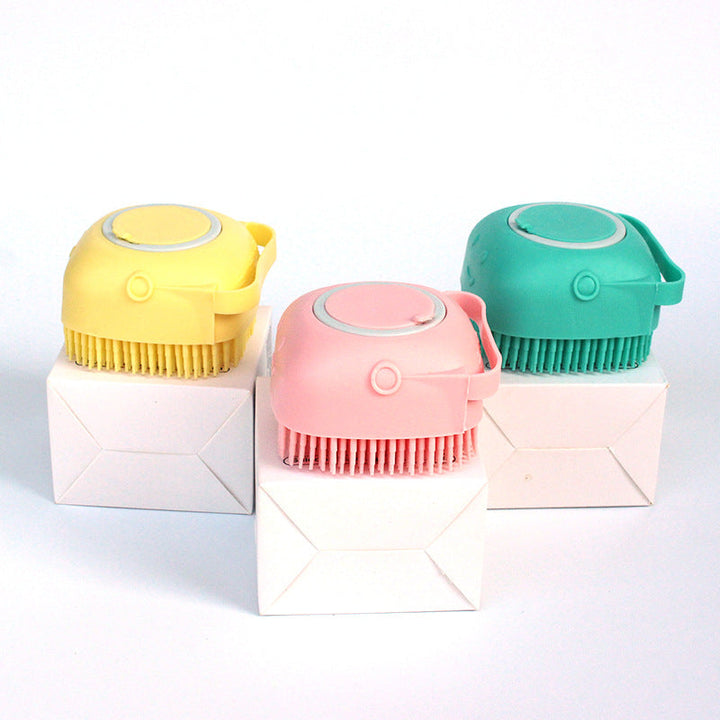 Transform Bath Time with Our Silicone Dog Bath Massage Gloves Brush