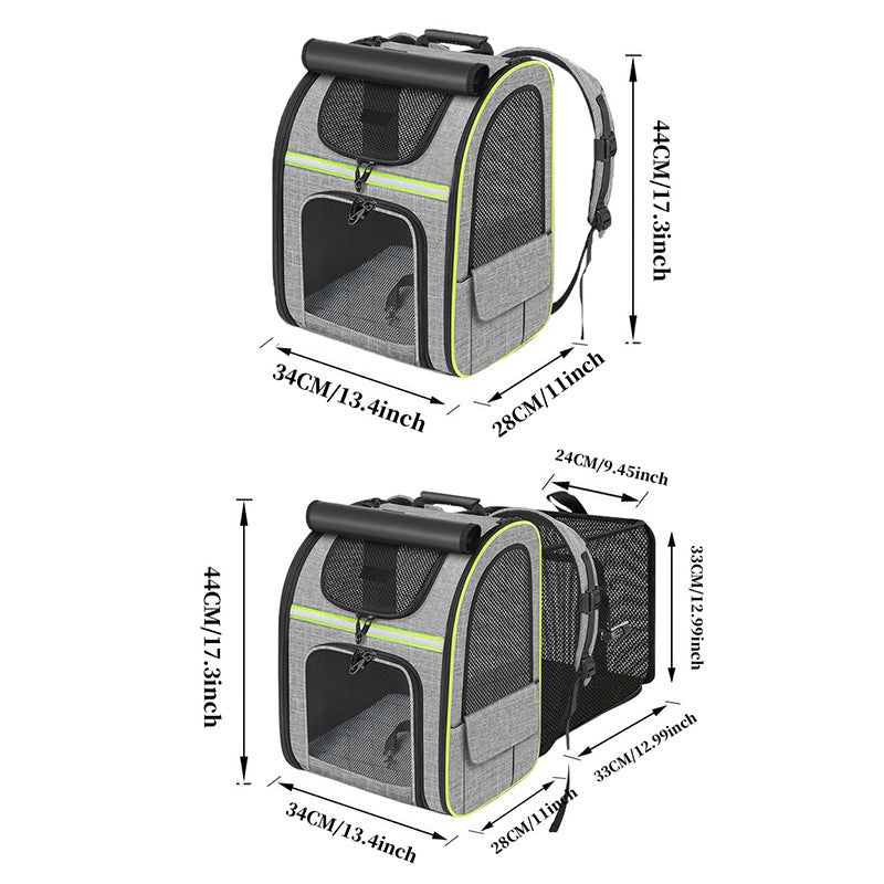 Cat Bag Portable Cat Backpack Extendable