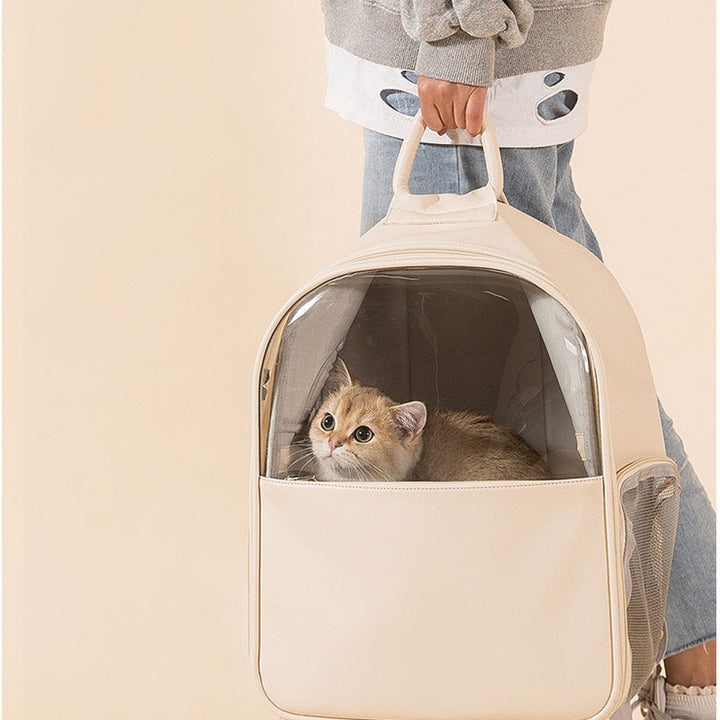 Large Space Visible Transparent Cat Bag