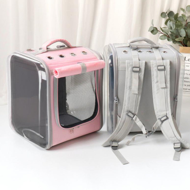 Space Capsule Cat Bag Outing Portable Backpack