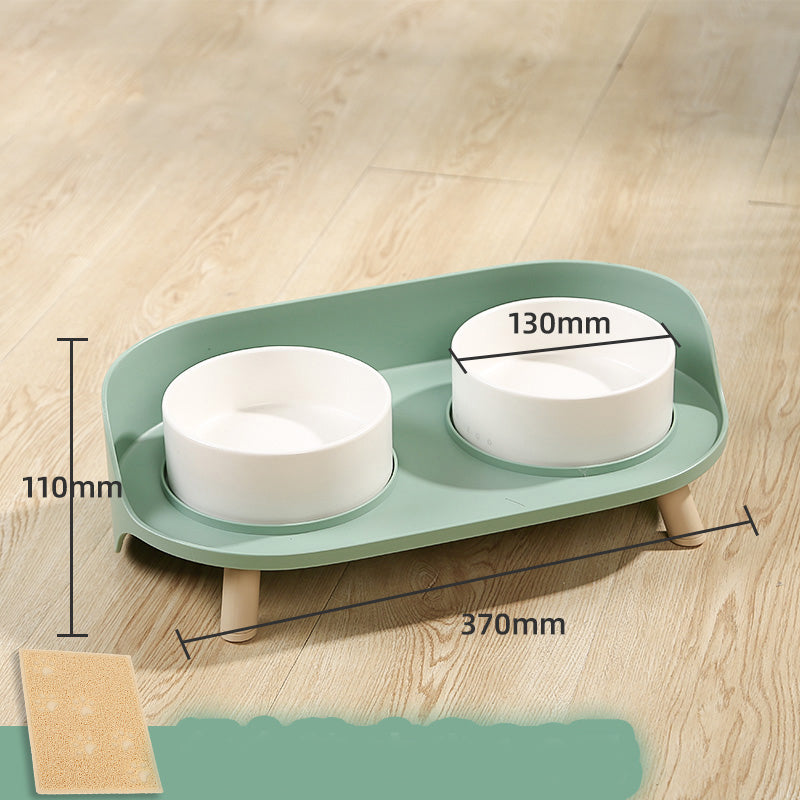 Ceramic Cat Bowl Protect Cervical Vertebra