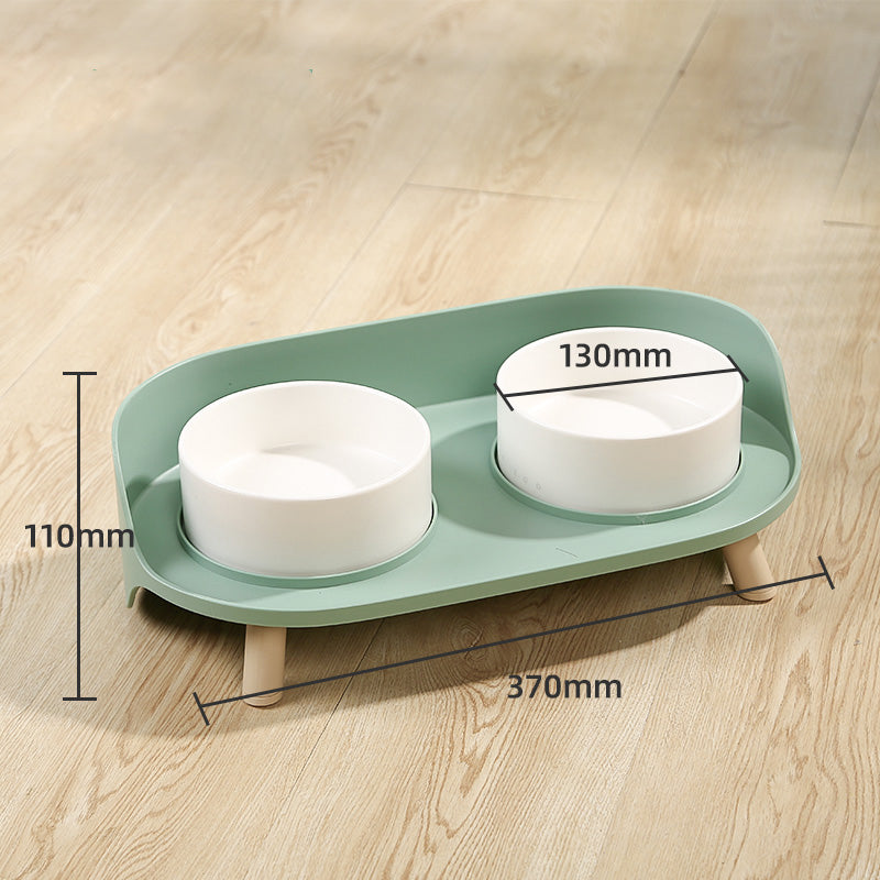 Ceramic Cat Bowl Protect Cervical Vertebra