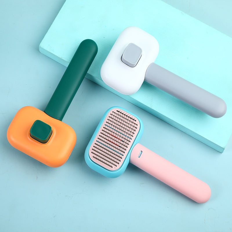 New Pet Cat Dog Hair Brush Hair Massage