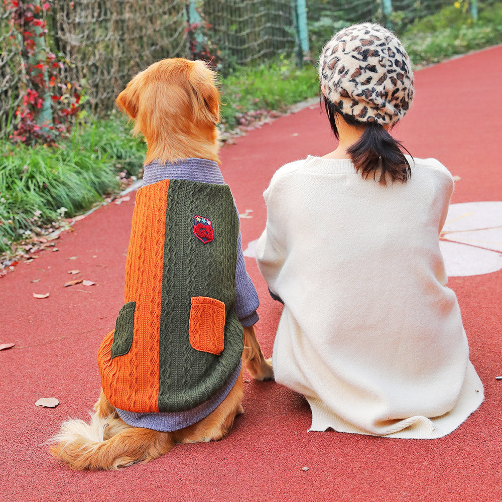 Pet Winter Thickening Large Dog Clothes