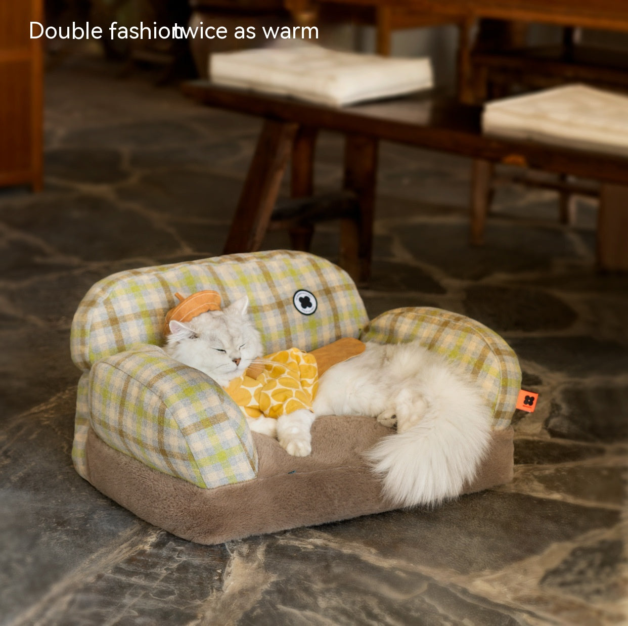 Cat Bed Winter Warm Cat Nest Removable