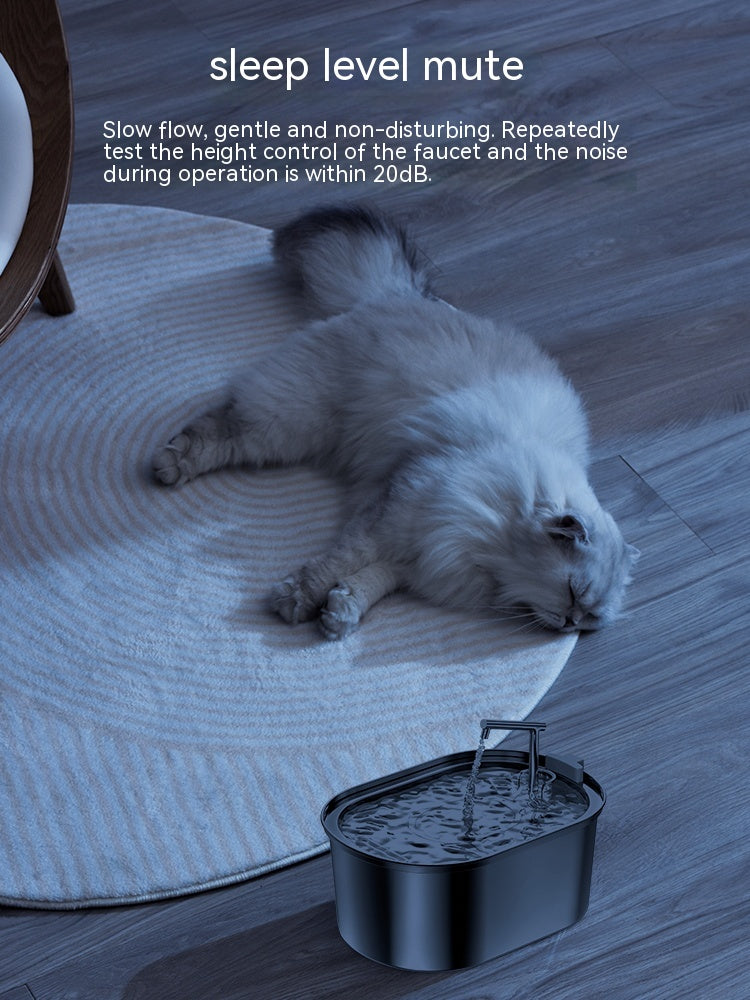 Pet Water Feeder Stainless Steel Antibacterial