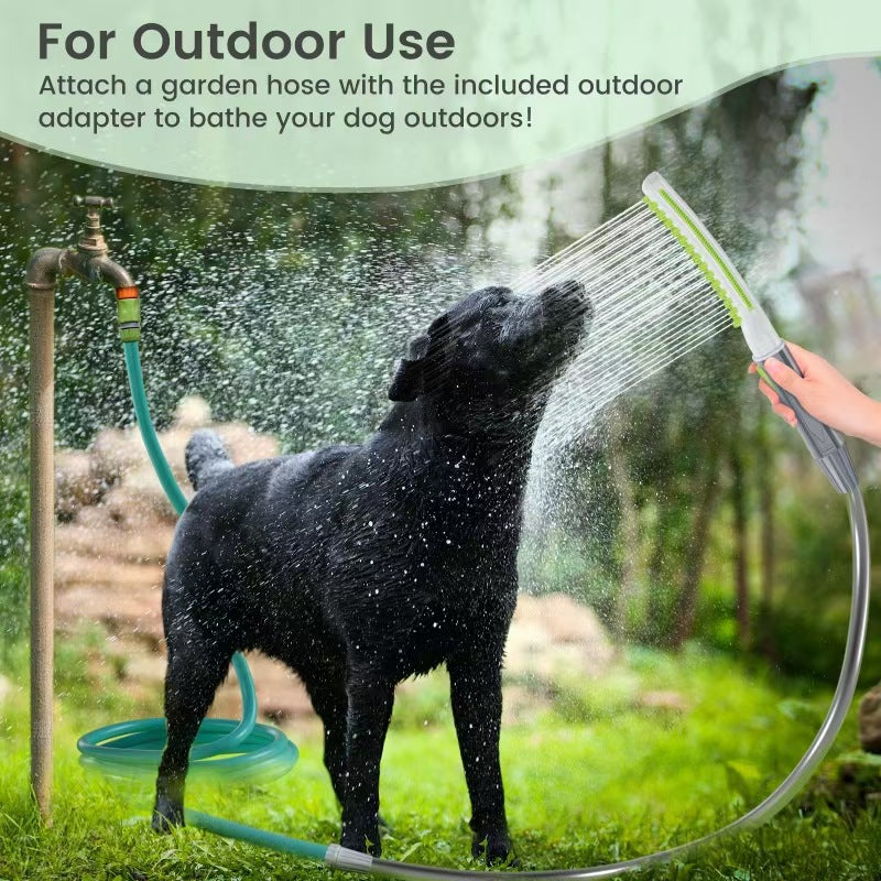 Pet Bathing Brush Showerhead Bath