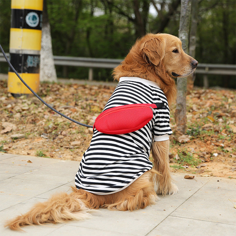 Autumn And Autumn Striped Thin Vest