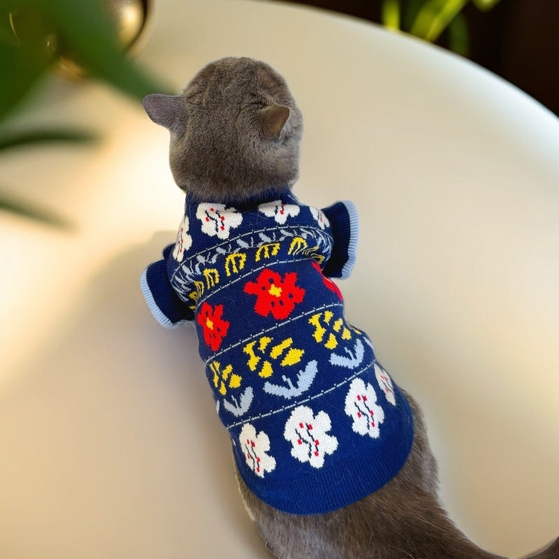 Small And Medium-sized  Cat Pet Clothes