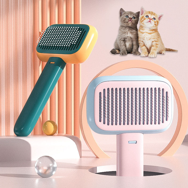 New Pet Cat Dog Hair Brush Hair Massage