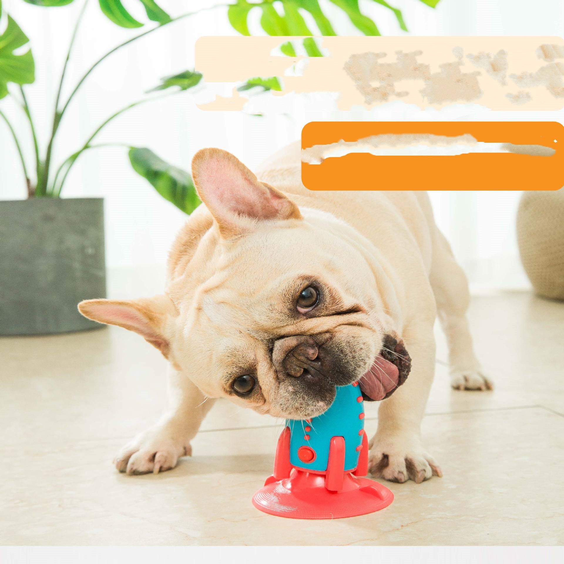 Rocket Dog Toys Leaking Food Dog