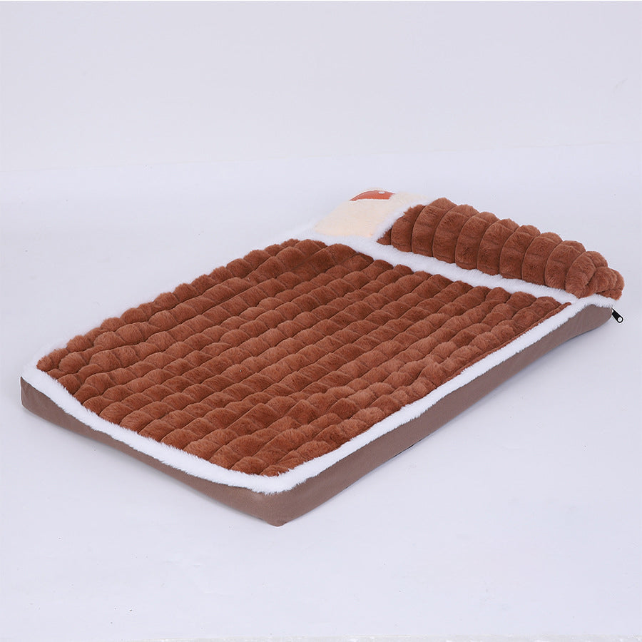 Warm And Comfortable Dog Mat For Autumn