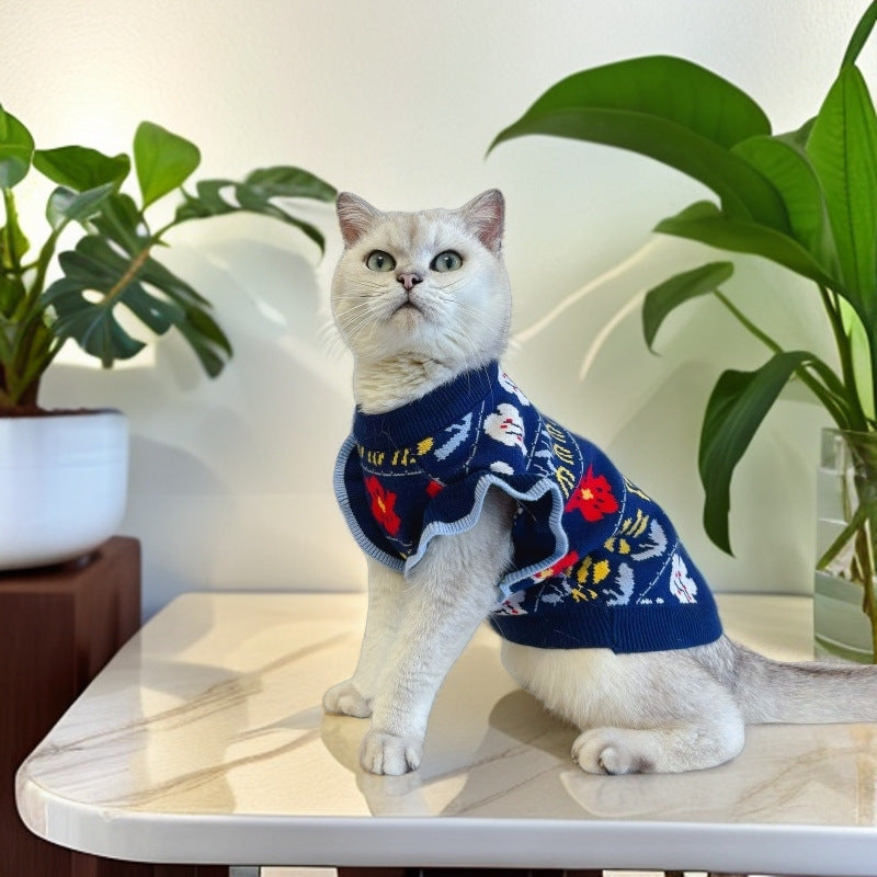 Small And Medium-sized  Cat Pet Clothes