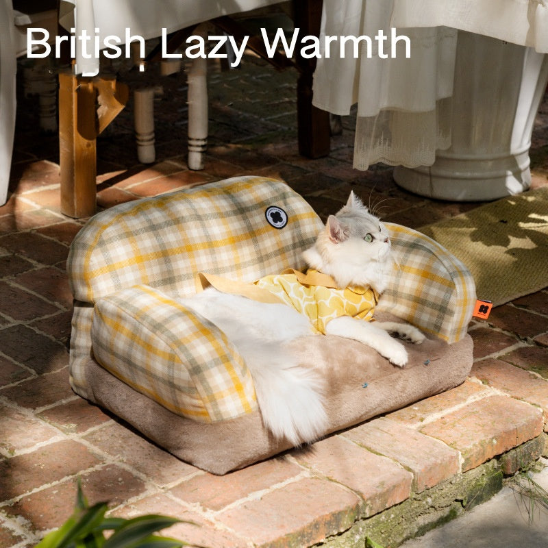 Cat Bed Winter Warm Cat Nest Removable