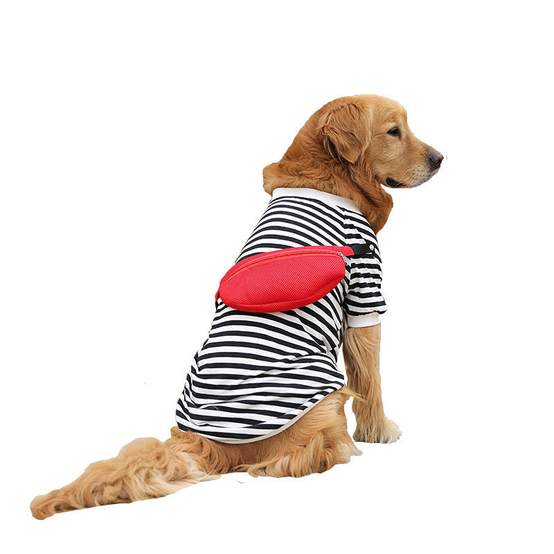 Autumn And Autumn Striped Thin Vest