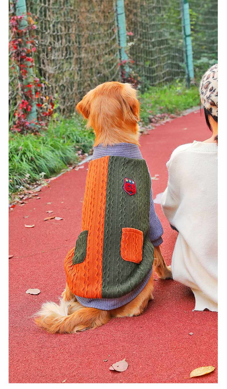 Pet Winter Thickening Large Dog Clothes