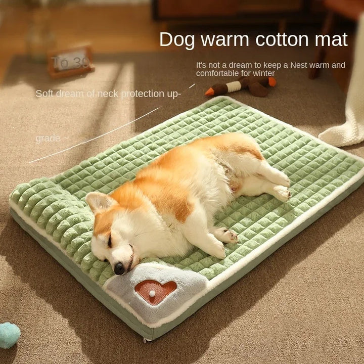 Warm And Comfortable Dog Mat For Autumn