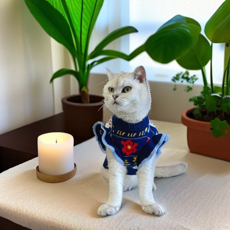 Small And Medium-sized  Cat Pet Clothes