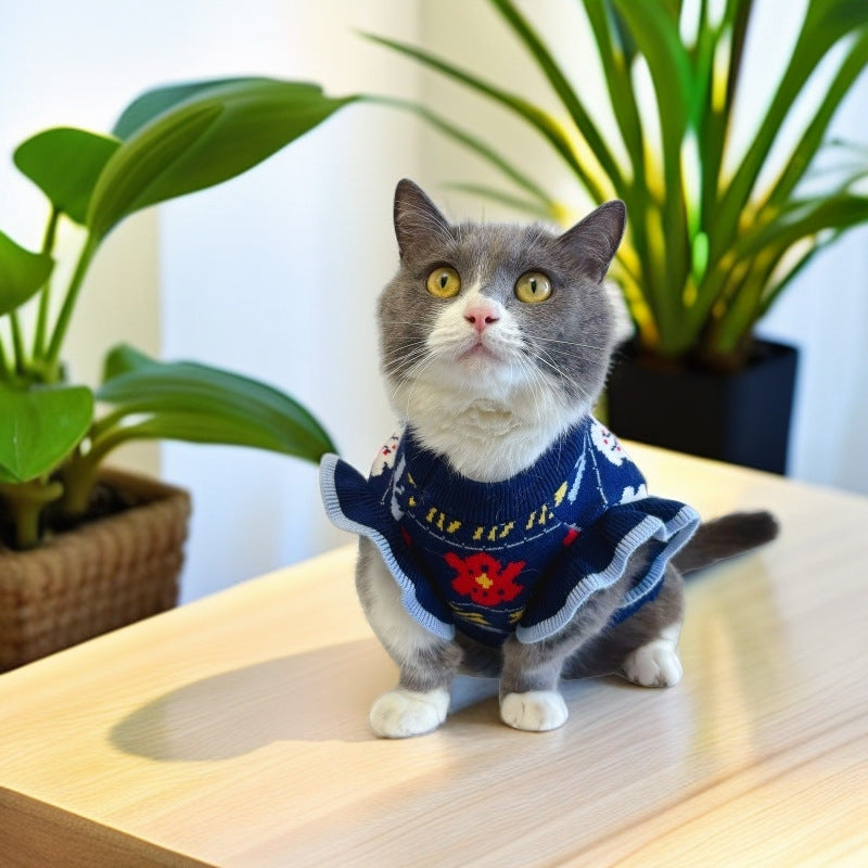 Small And Medium-sized  Cat Pet Clothes