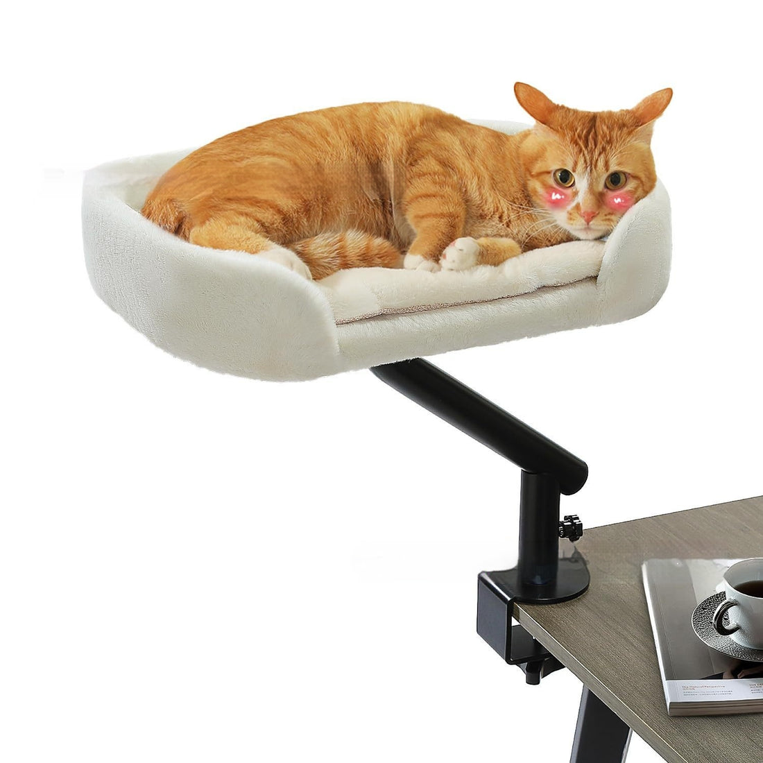 Desktop Cat Bed With Rotating