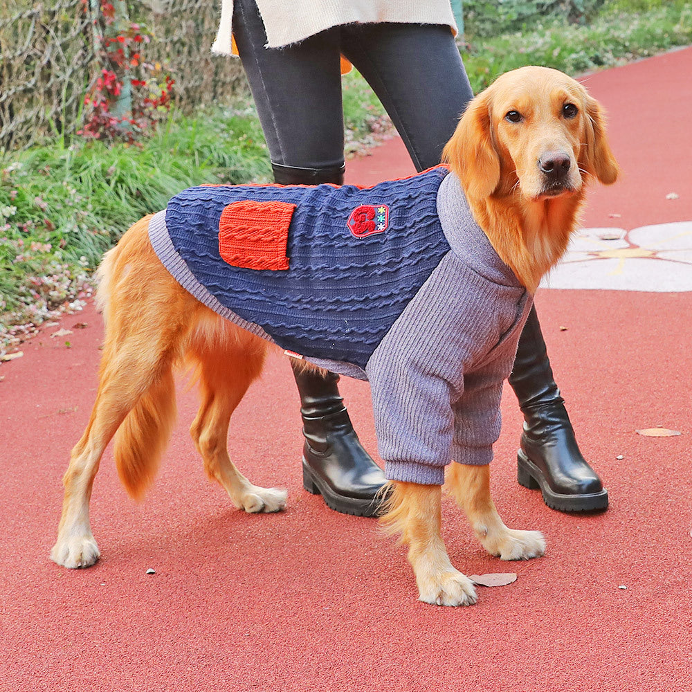 Pet Winter Thickening Large Dog Clothes