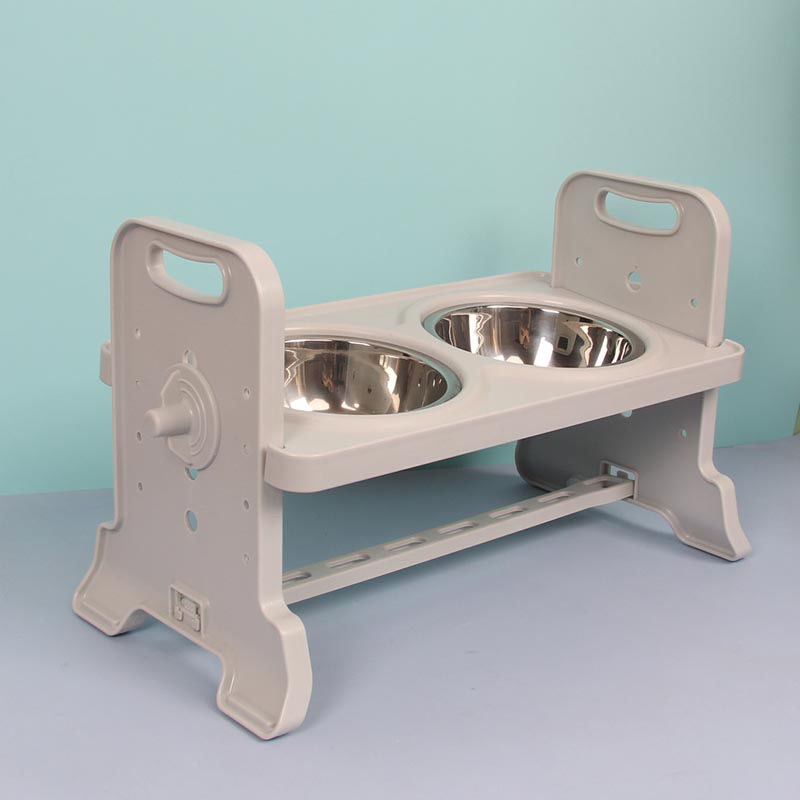 Pet Dining-table Ceramic Stainless Steel